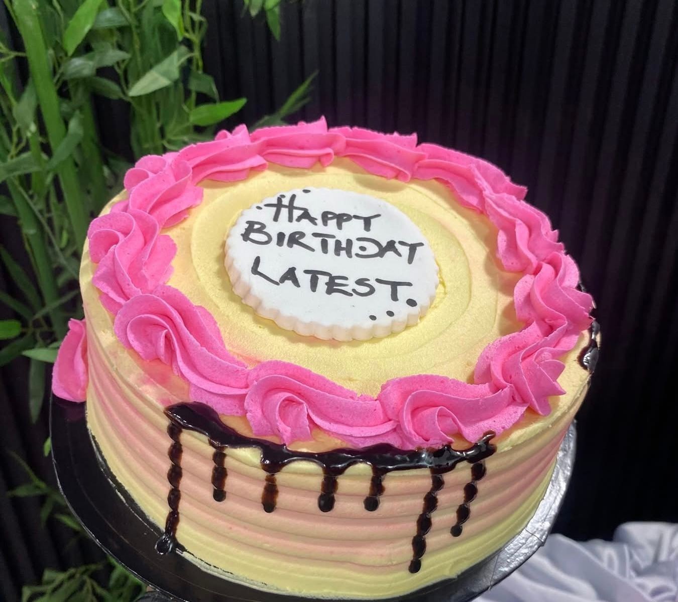 Pink Drip Celebration Cake/Nc-B007